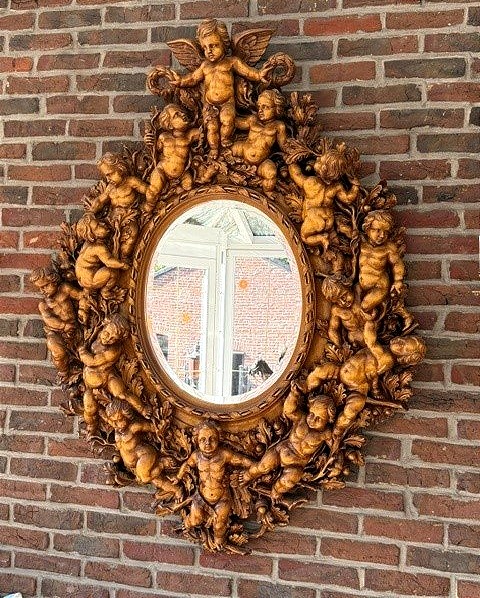 Miroir de style baroque 