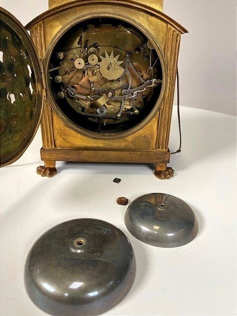 Pendule d'officier Louis XVI -photo-2