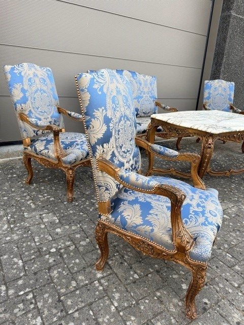Salon de château de style Régence-photo-3