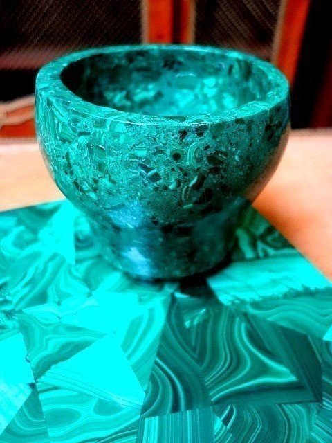 10 pièces de Malachite -photo-2