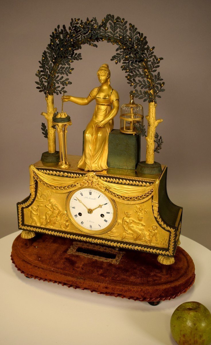 Rare pendule Directoire-photo-2
