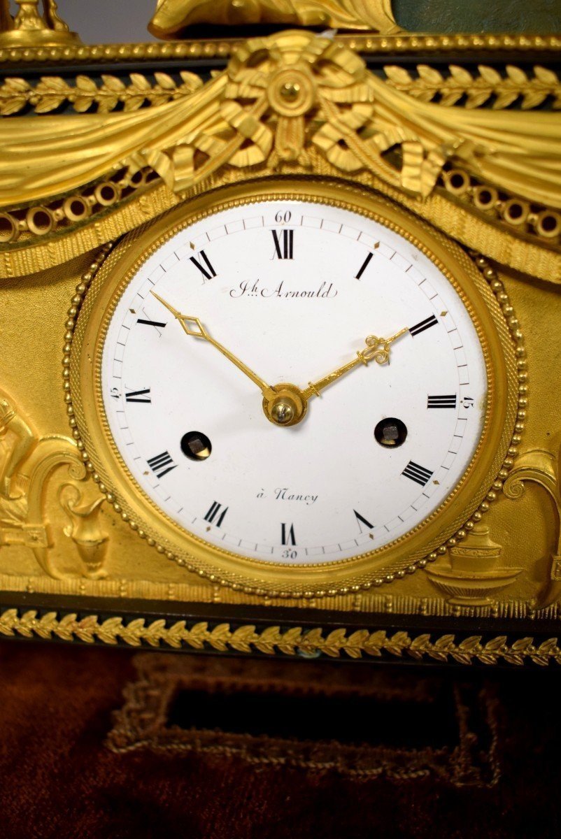 Rare pendule Directoire-photo-3
