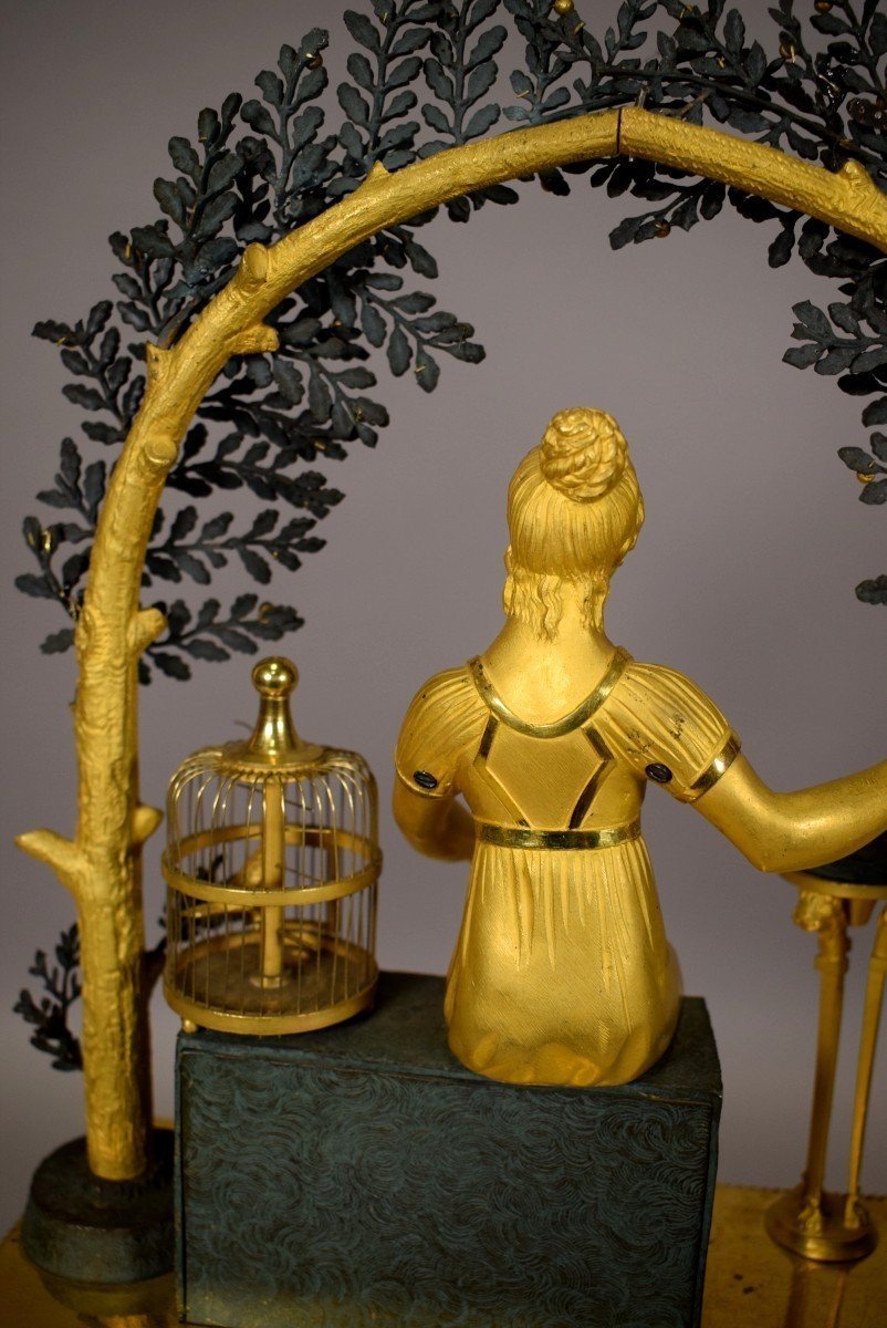Rare pendule Directoire-photo-2