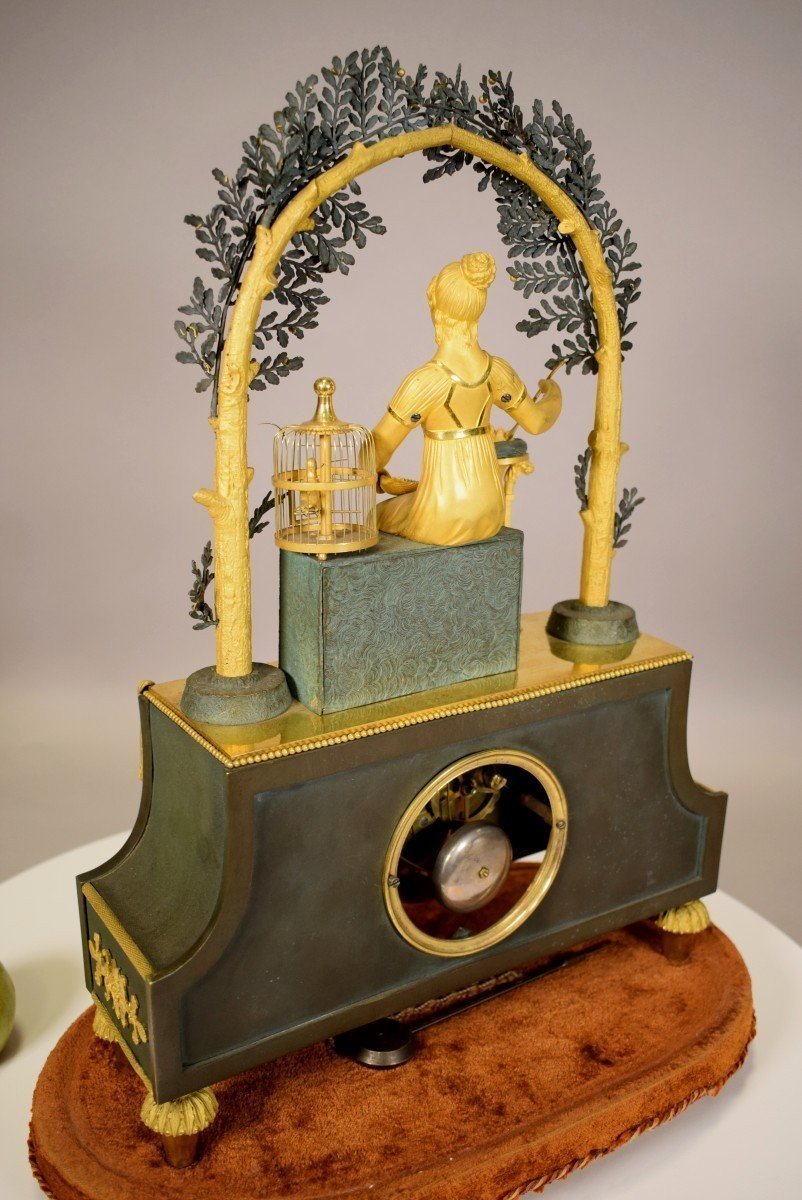Rare pendule Directoire-photo-5