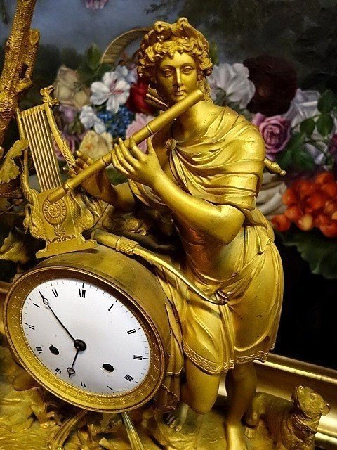 "arts & Sciences" Empire Clock -photo-3