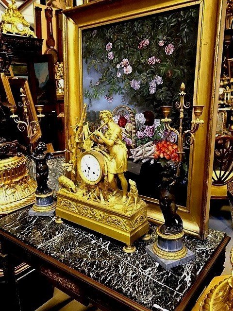 "arts & Sciences" Empire Clock -photo-5