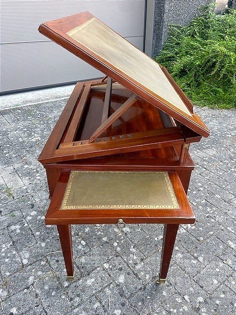 Table à la Tronchin d'époque Louis XVI -photo-1