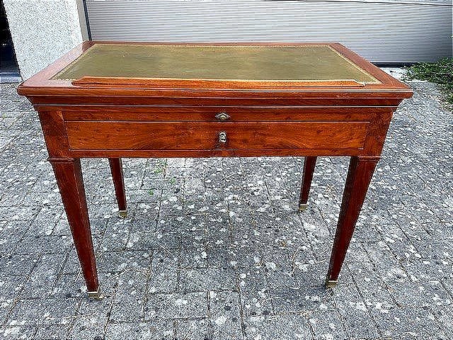 Table à la Tronchin d'époque Louis XVI -photo-8