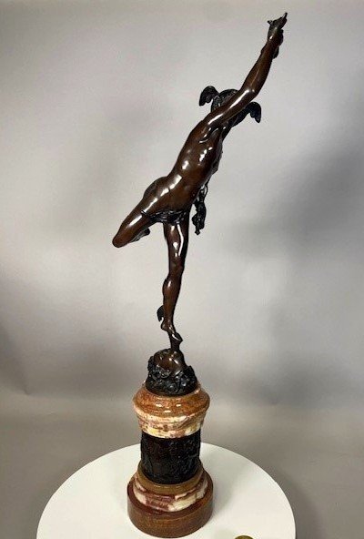 Bronze Statue Of Mercury , Height = 107 Cm