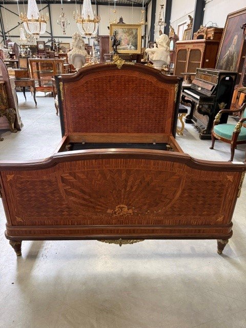 Large Louis XV-style Bed By François Linke-photo-3