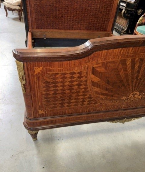 Large Louis XV-style Bed By François Linke-photo-5