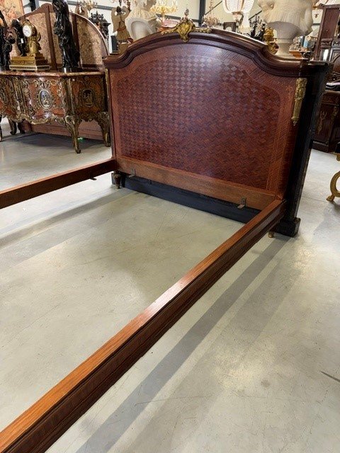 Large Louis XV-style Bed By François Linke-photo-6