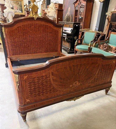 Large Louis XV-style Bed By François Linke