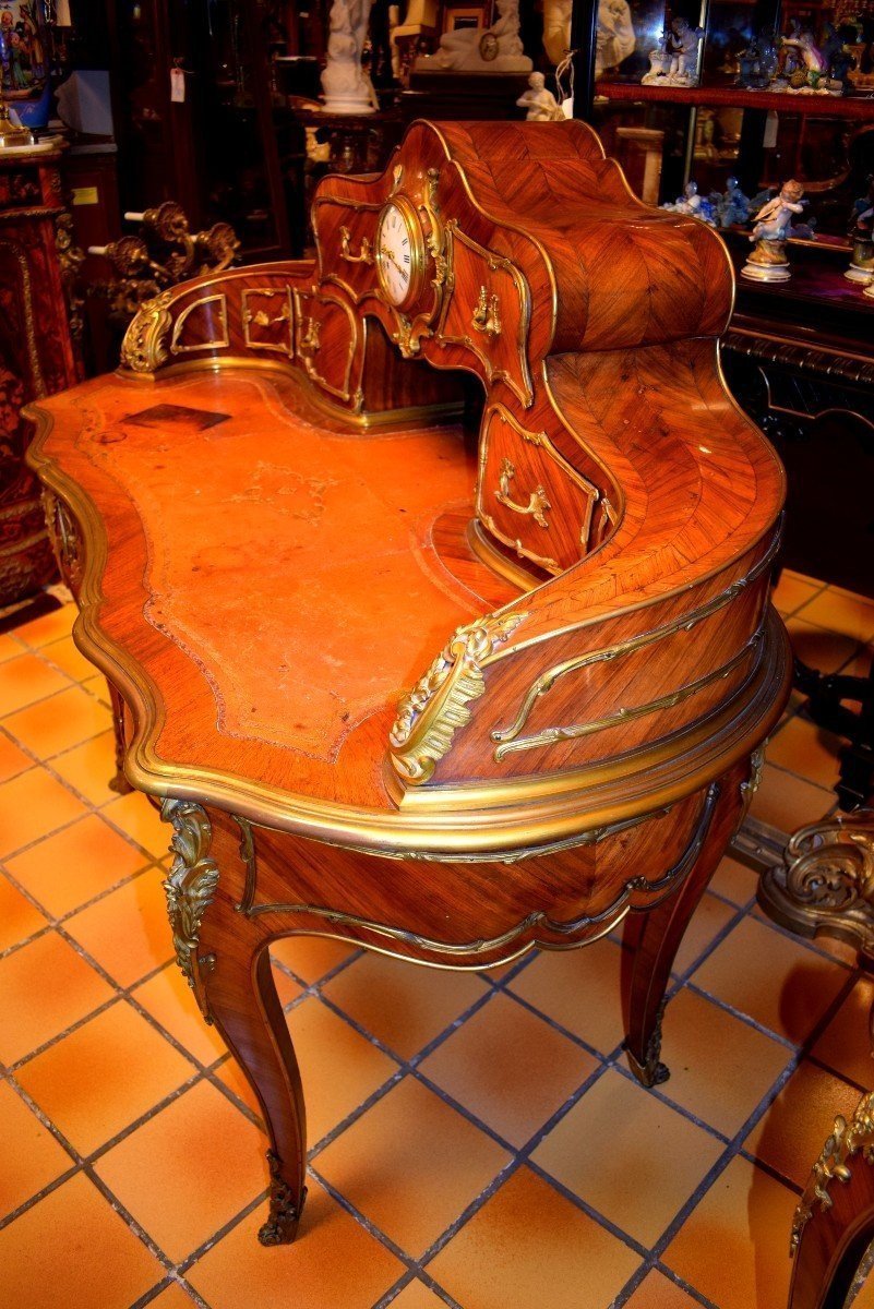 Bureau de style Louis XV -photo-4