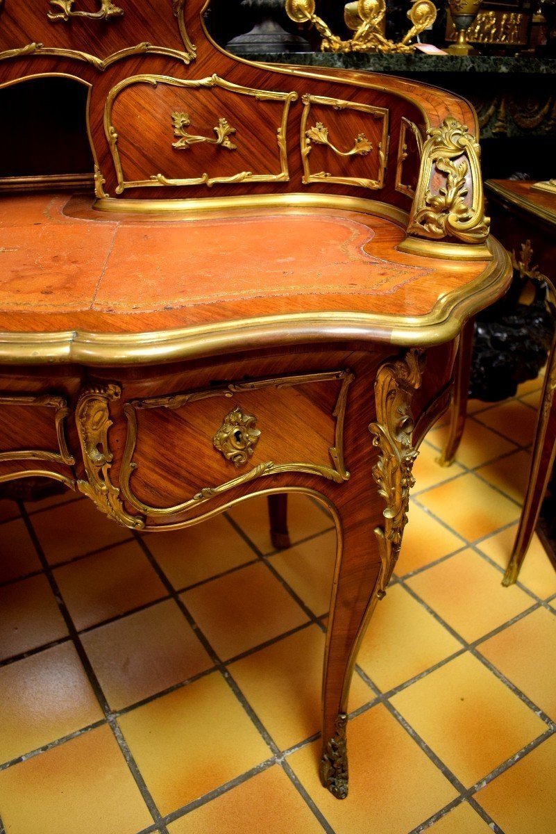 Bureau de style Louis XV -photo-5