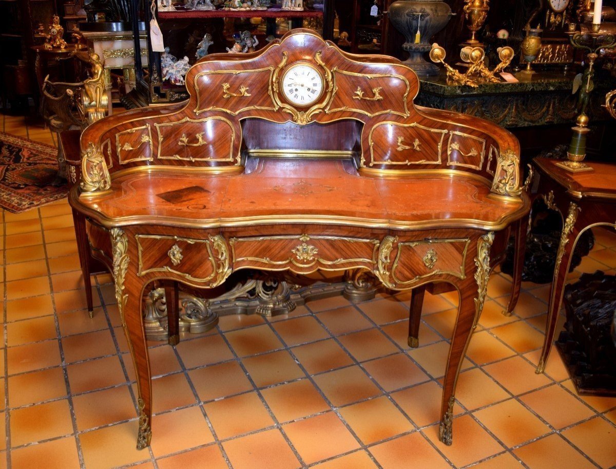 Bureau de style Louis XV -photo-7