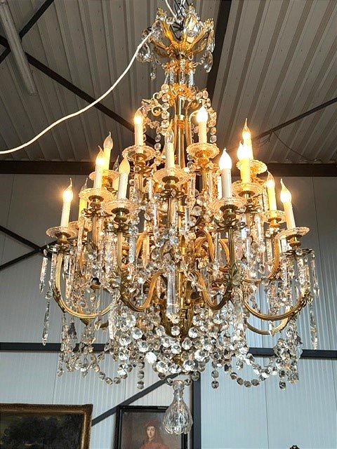 Monumental Chandelier From The Napoleon III Era-photo-1