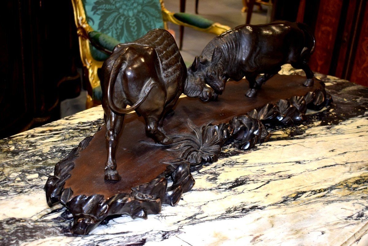 Bronze animalier japonais -photo-3