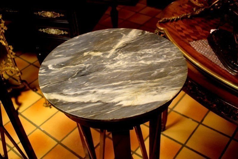 Pair Of Empire-style Pedestals-photo-4