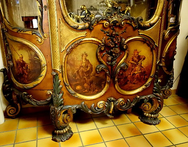 Palatial Size Vitrine Baroque Style -photo-2