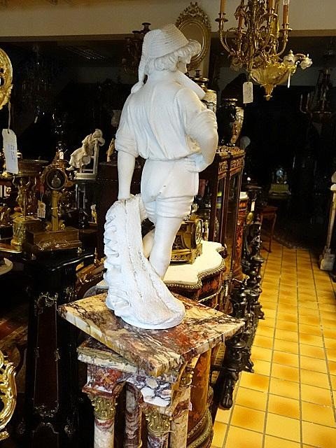 19th Century Marble Sculpture-photo-4