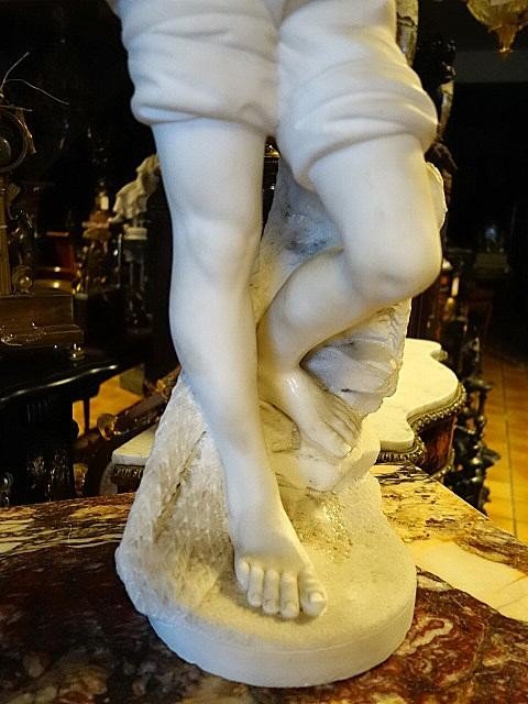 19th Century Marble Sculpture-photo-2