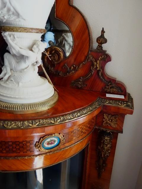 Victorian Sideboard With Sèvres Porcelain-photo-4