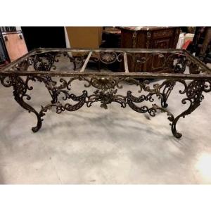 Italian Wrought Iron Table