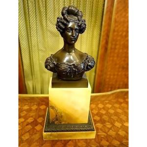 Buste en bronze Charles X
