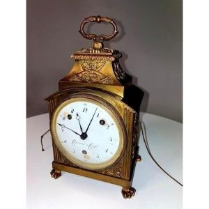 Pendule d'officier par Courvoisier & Cie 
