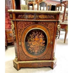 Marquetry Furniture Signed  Diehl à Paris  