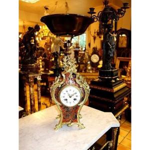 Boulle Marquetry Clock