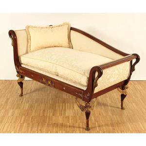 Récamier de style Empire