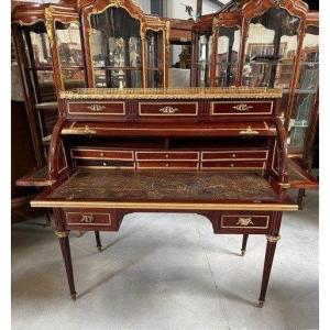 Cylinder Desk , Circa 1780
