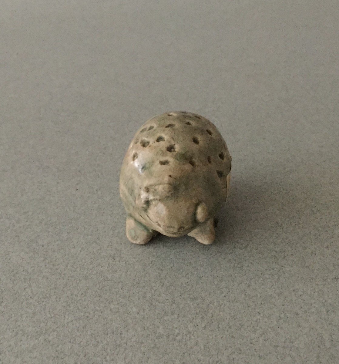 Thaï : Grenouille en grès vernissé 14-16ème Siècle-photo-2