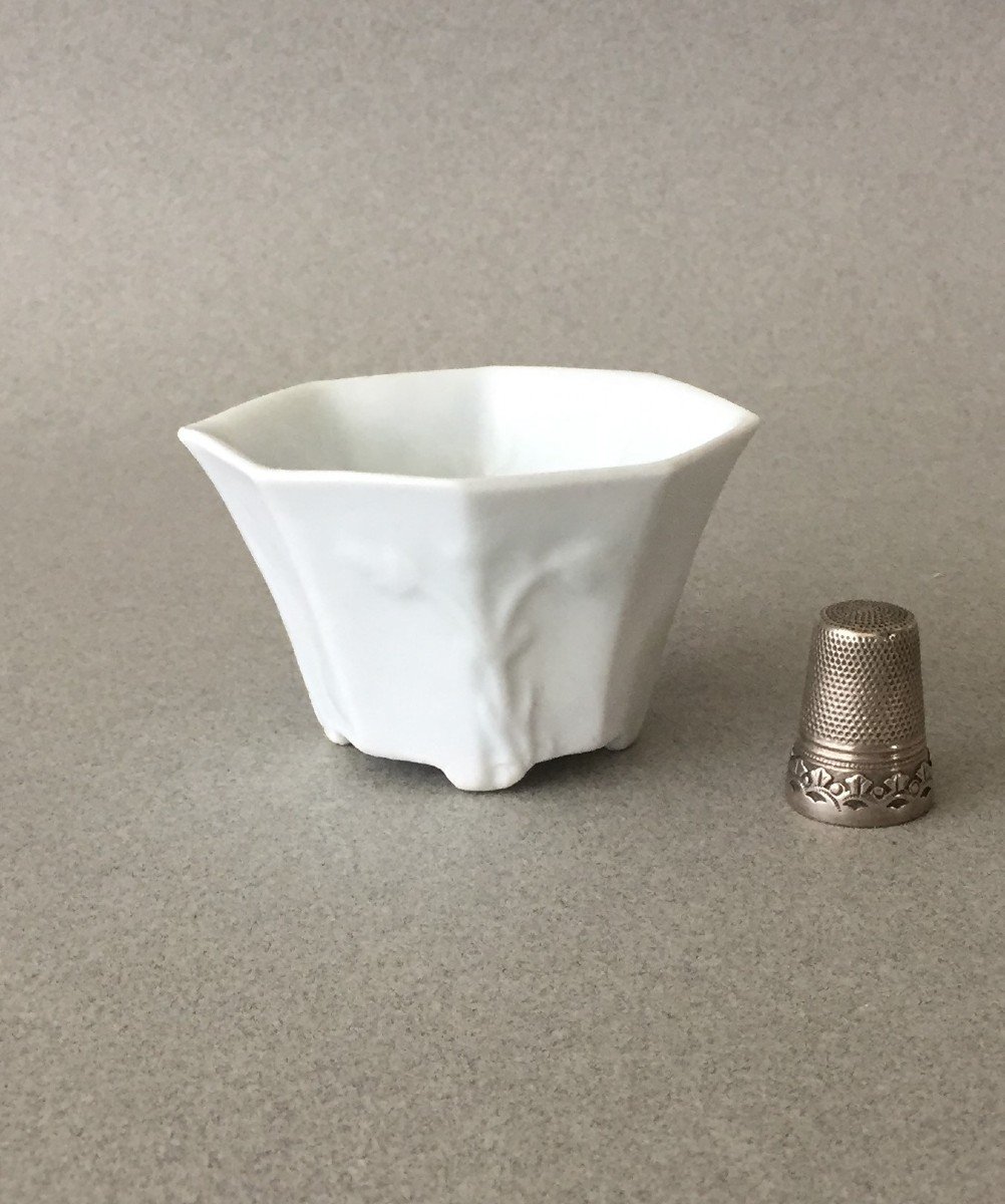 Blanc De Chine Porcelain: Libation Cup Early 18th Century