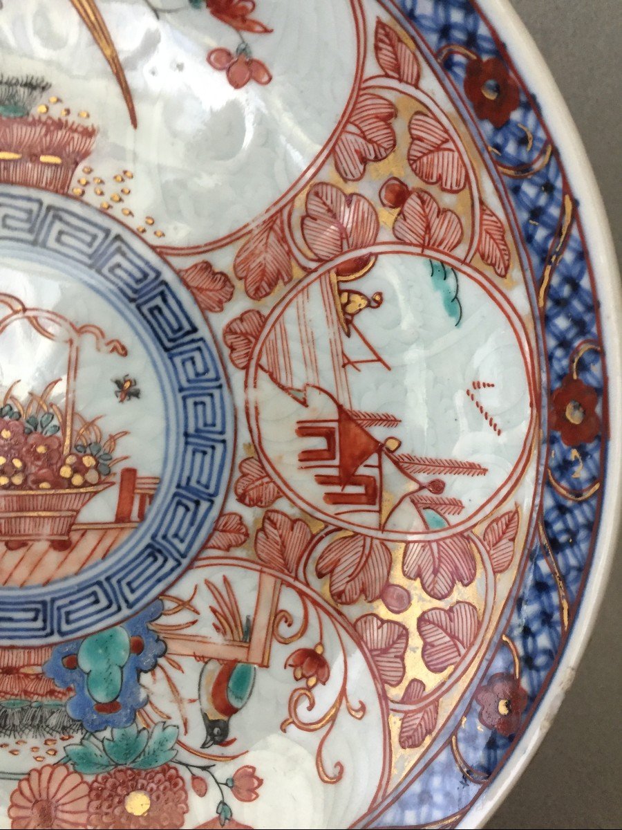 China: Circular Porcelain Dish 18th-photo-4
