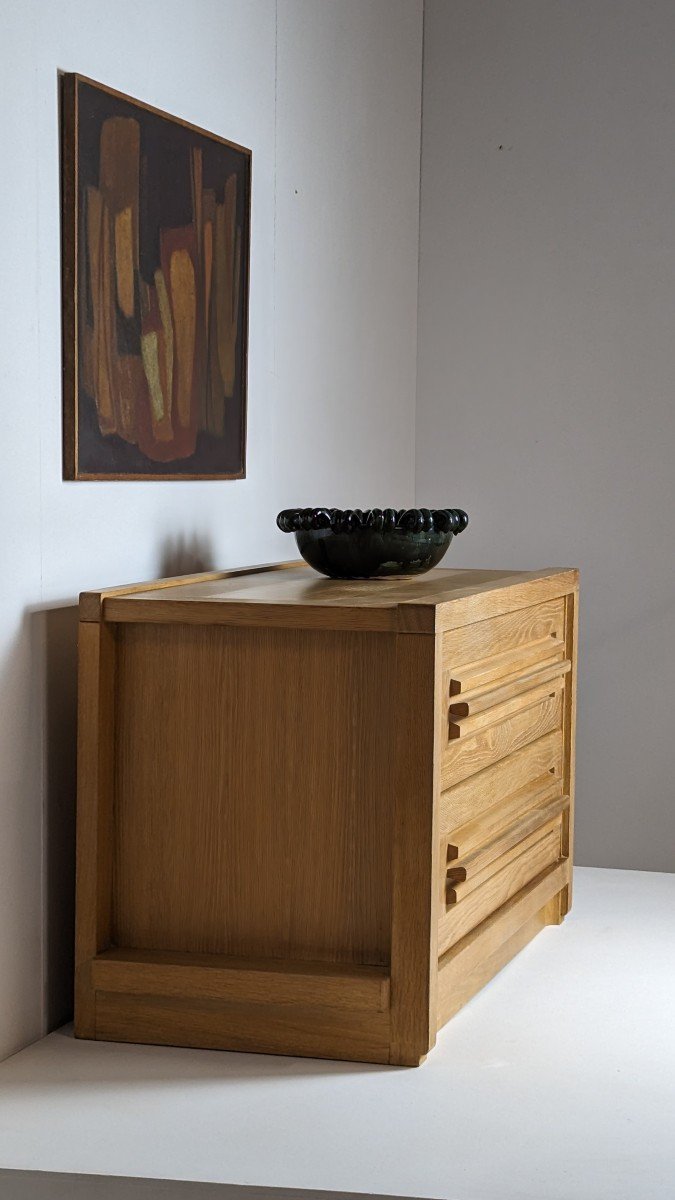 Rare Guillerme Et Chambron Commode 1960-photo-3