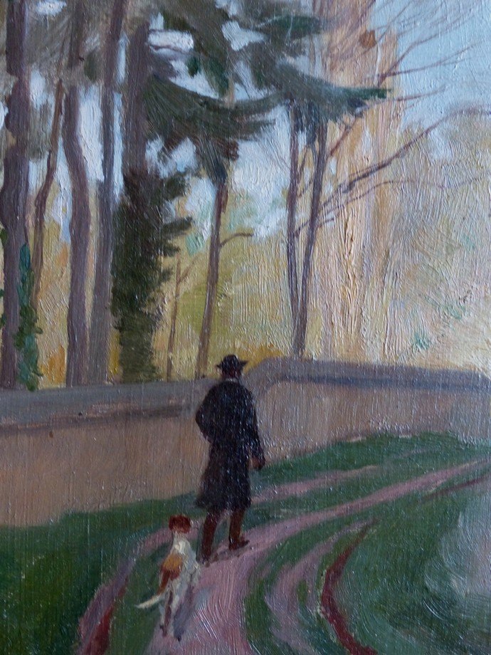 Adolphe Thomasse (1850-1930), The Promenade-photo-4