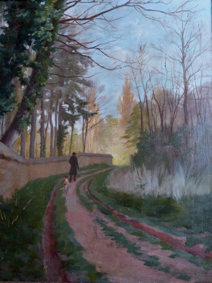 Adolphe Thomasse (1850-1930), The Promenade