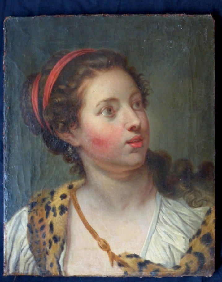 The Nymph Callisto, After Jean Baptiste Greuze (1725-1805)-photo-2
