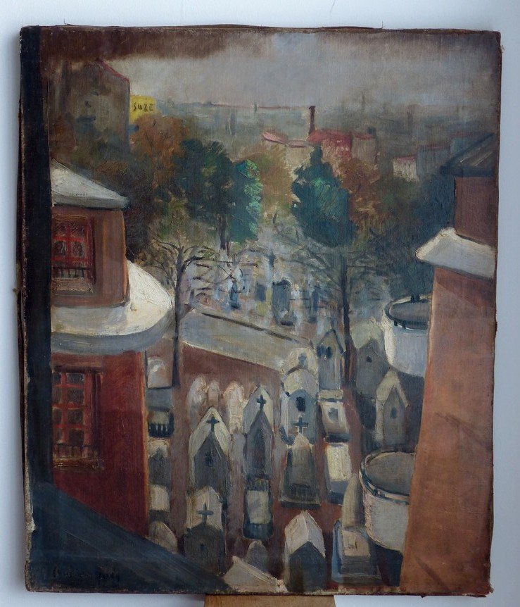 Montmartre Cemetery In 1930-photo-2