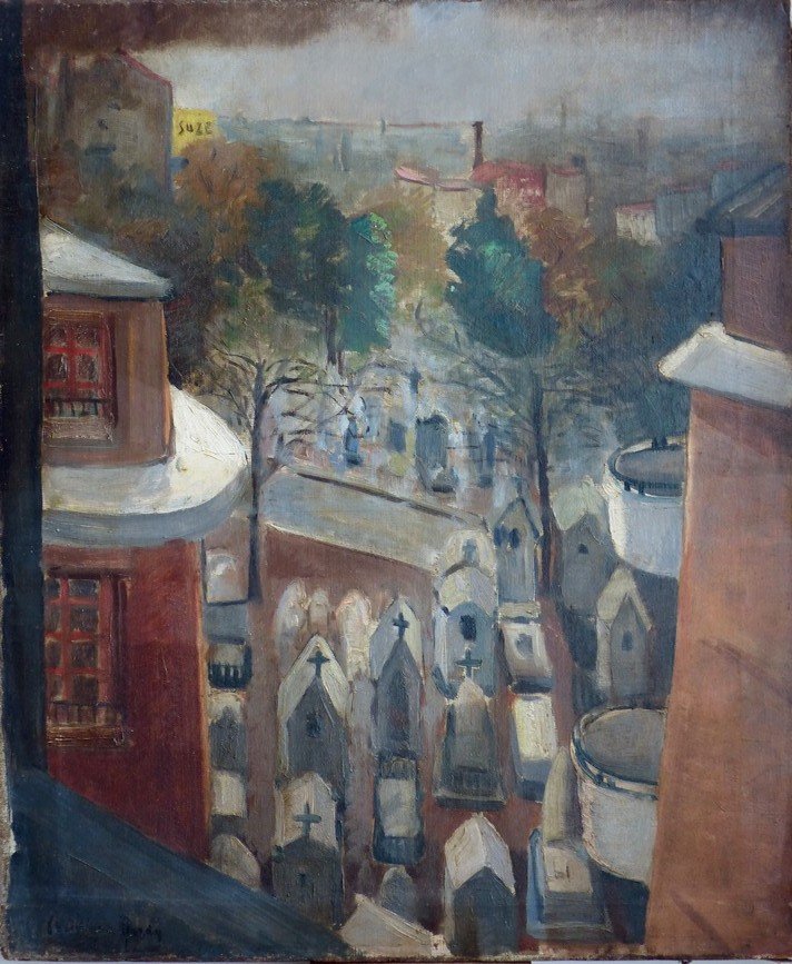 Montmartre Cemetery In 1930