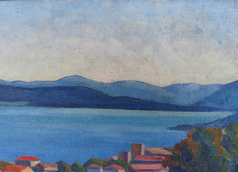 Ecole Provançale, Vue de Sainte Maxime -photo-2