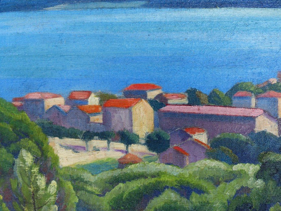Ecole Provançale, Vue de Sainte Maxime -photo-4