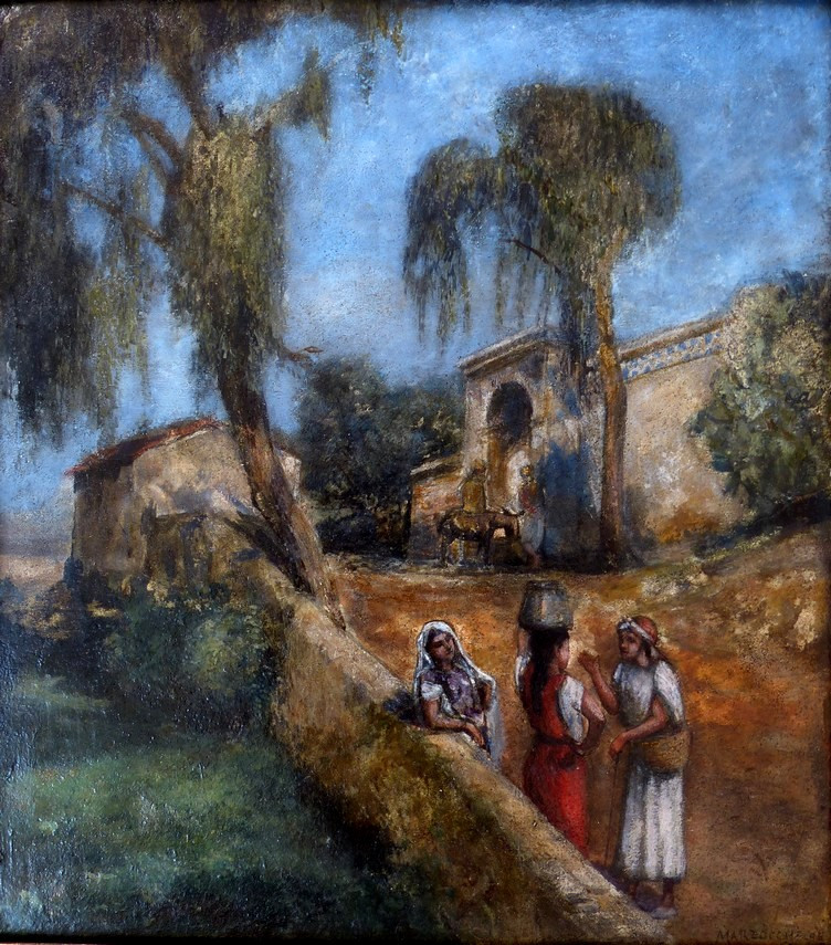 Orientalist School, View Of Algiers By Marzocchi