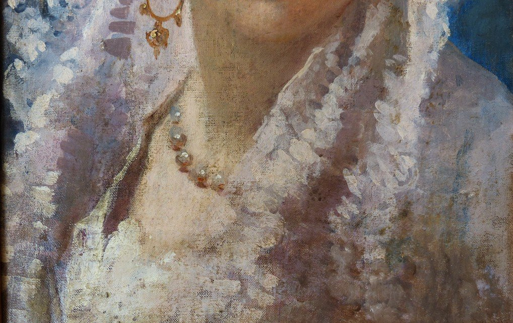 Portrait de femme XIXème-photo-1