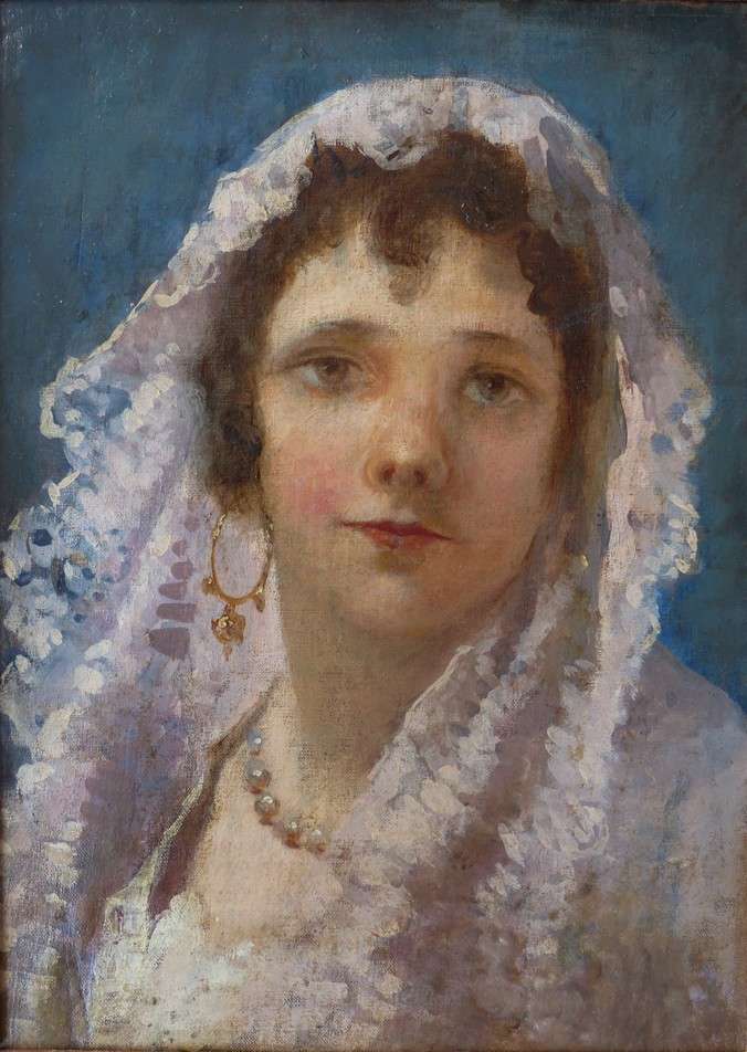 Portrait de femme XIXème