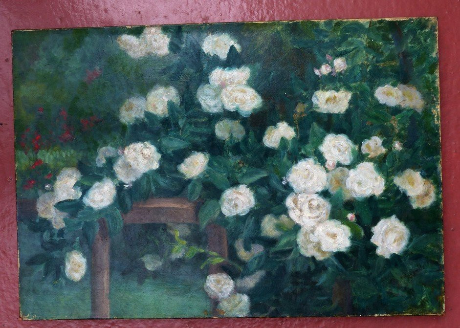 The White Roses, Attributed To Henry Lerolle-photo-5