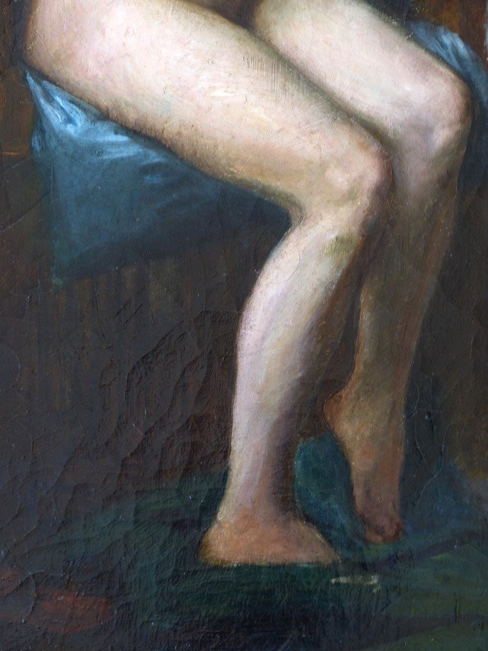 Ecole XIXème, Femme nue -photo-2